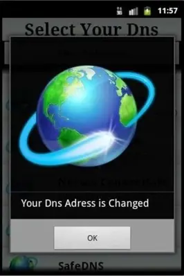 Change Dns android App screenshot 0