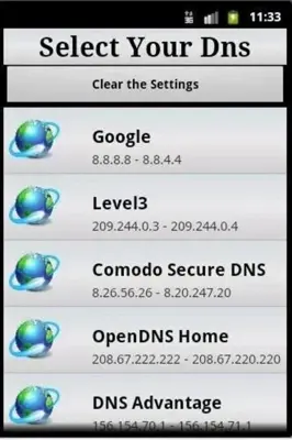 Change Dns android App screenshot 3